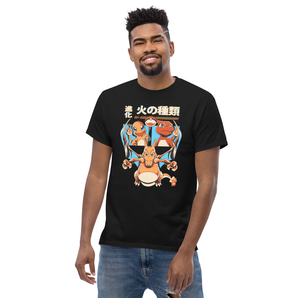 Rise from Ember to Inferno – Charmander Evolution Tee