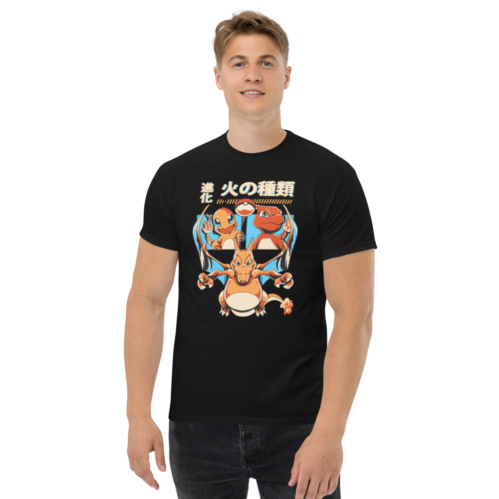 Rise from Ember to Inferno – Charmander Evolution Tee