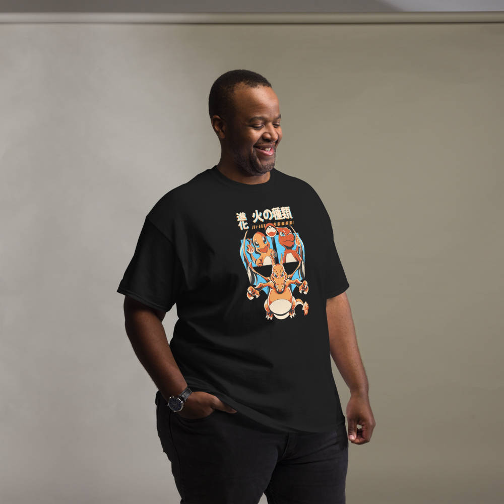Rise from Ember to Inferno – Charmander Evolution Tee