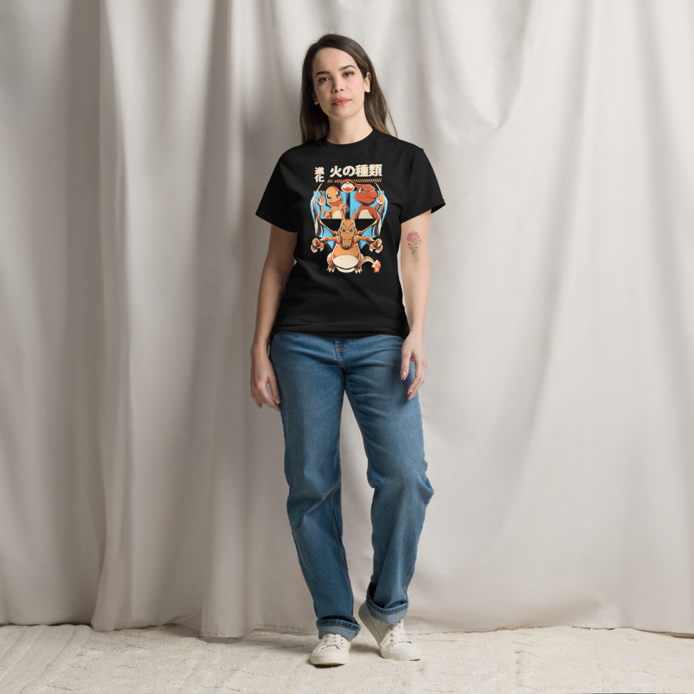Rise from Ember to Inferno – Charmander Evolution Tee