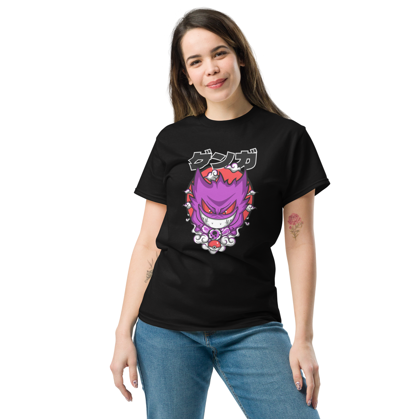 Shadow Sneak in Style – Gengar T-Shirt